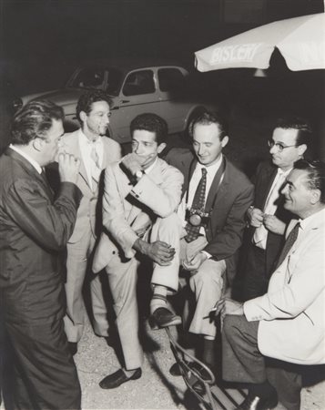 VESPASIANI SANDRO (-) I paparazzi che parlano con Fellini (Vespasiani,...