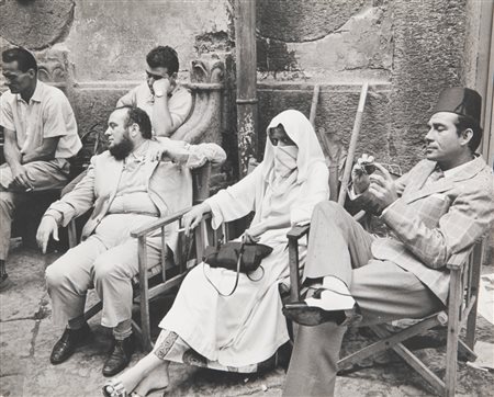 PIERLUIGI PRATURLON (1924-1999) Marco Ferreri, Ugo Tognazzi e Annie Girardot...