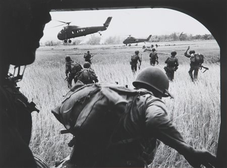 BURROWS LARRY (1926-1971) Vietnam1965stampa ai sali d'argento,vintage16,2x24...