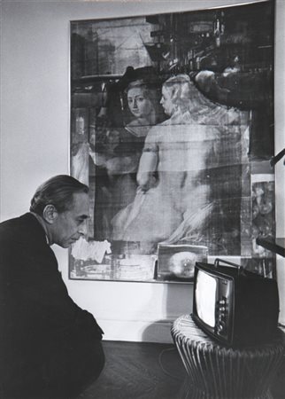 UGO MULAS (1928-1973) Leo Castelli nella sua casa di New York1964stampa ai...