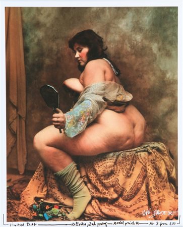 JAN SAUDEK (1935-) Erika1987digital print26,5x22 cmesemplare 33/100firmata in...