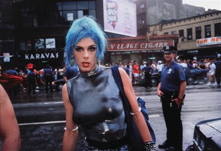 NAN GOLDIN (1953-) Misty in Sheridan SquareNew York 1991cibachrome 76,2x101,6...