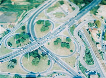 OLIVO BARBIERI (1954-) Site specific 042004c-print su lamieraesemplare...