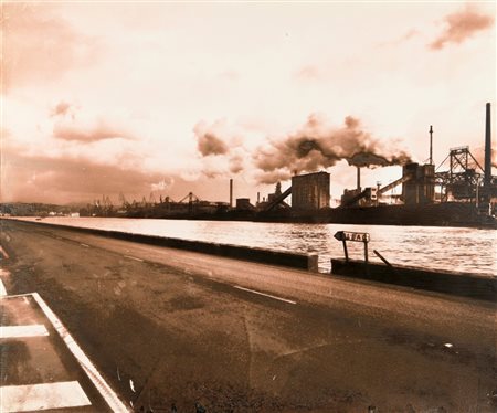 GABRIELE BASILICO (1944-2013) Bilbao1993stampa ai sali d'argento - vintage -...