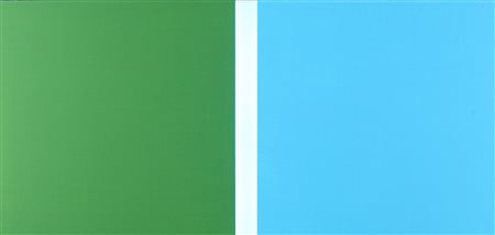 Vittorio Corsini (Cecina (Li) 1956) Land 1, 2015 Acrilico su alluminio e led...