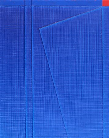 Gianfranco Zappettini (Genova 1939) La trama e l'ordito, 2008 Resina e...