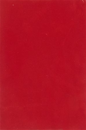 Alfonso Fratteggiani Bianchi (Pieve Caina 1952) Rosso 23182, 2006 Pigmento su...