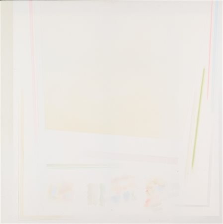 Riccardo Guarneri (Firenze 1933) Dall'alto in campo giallo, Fine anni '90...