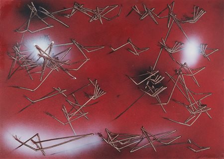 Emilio Scanavino (Genova 1922-Milano 1986) Alfabeto senza fine, 1986 Olio su...