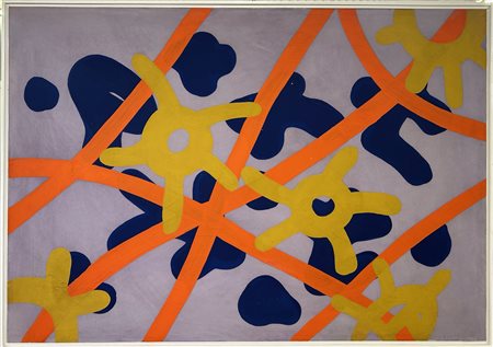 Giulio Turcato (Mantova 1912-Roma 1995) Senza titolo, 1972 Acrilico su tela...