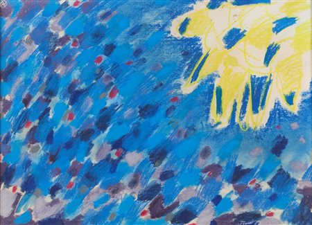 Walter Fusi (Udine 1924-Firenze 2013) Senza Titolo, 1983 Pastello e tecnica...