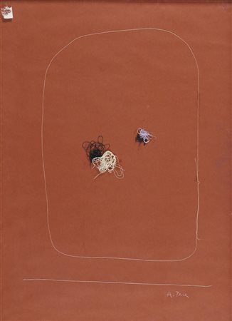 Achille Pace (Termoli (Cb) 1923-2021) Senza titolo Tecnica mista con...