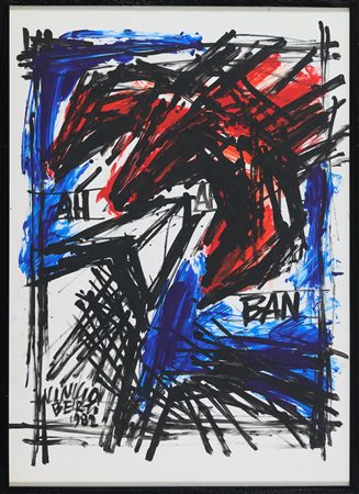 Vinicio Berti (Firenze 1921-1991) Senza titolo, 1982 Tempera sintetica su...