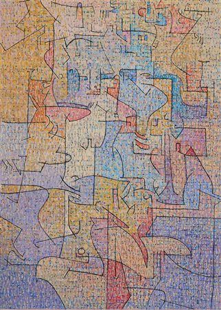 Vincenzo Balsamo (Brindisi 1935-Roma 2017) Senza titolo, 1994 Olio su tela...