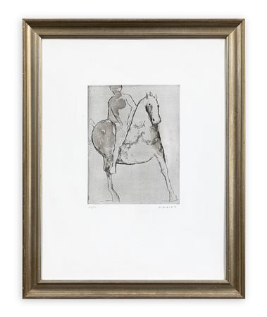 MARINO MARINI (1901-1980) - La corsa, 1977