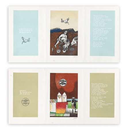 FRANCO GENTILINI (1909-1981) - Lo Zodiaco