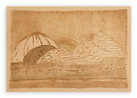 ANTON ZORAN MUSIC (1909-2005) - Paysage Siennois, 1953