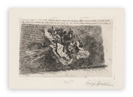 LUIGI BARTOLINI (1892-1963) - Le violette, 1936