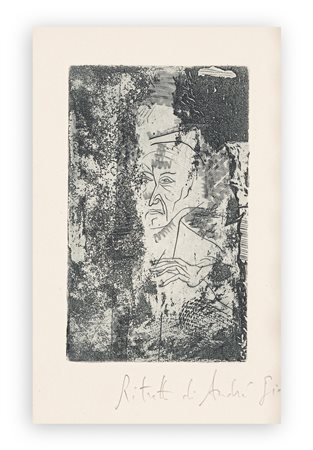 ANONIMO - Ritratto di André Gide