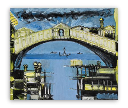 REMO BRINDISI (1918-1996) - Senza Titolo (Venezia), 1976