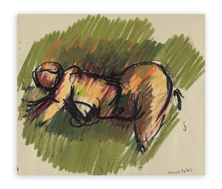 ENNIO MORLOTTI (1910-1992) - Nudo, 1976