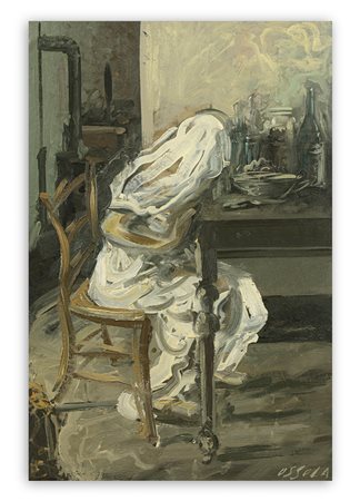 GIANCARLO OSSOLA (1935-2015) - Figura velata, 1994