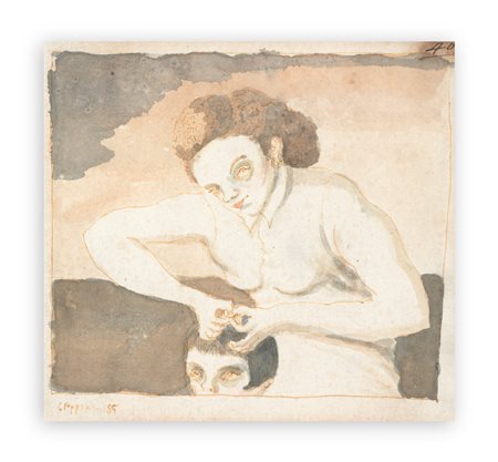 GUSTAVO FOPPIANI (1925-1986) - Senza Titolo, 1985
