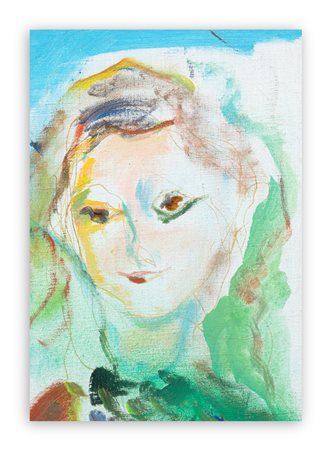 ERNESTO TRECCANI (1920-2009) - Senza Titolo (Volto)