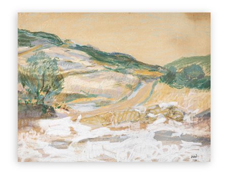 SAVINO LABÒ (1899-1976) - Paesaggio, 1971