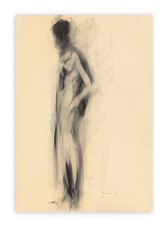 GIUSEPPE AJMONE (1923-2005) - Senza Titolo, 1963