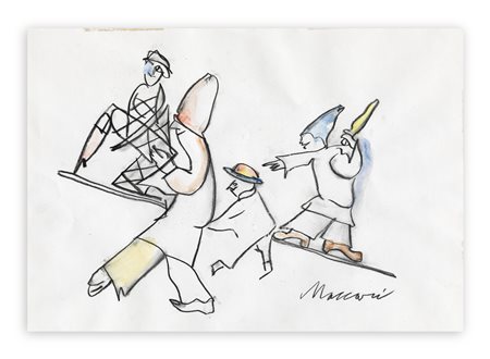 MINO MACCARI (1898-1989) - Senza Titolo