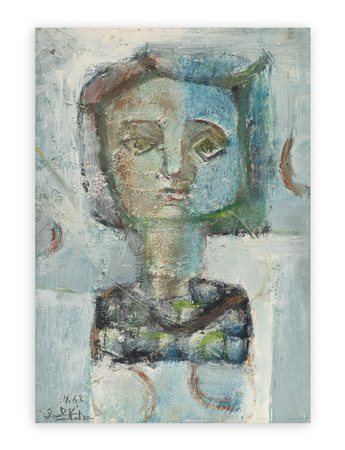 IBRAHIM KODRA (1918-2006) - Senza Titolo, 1962