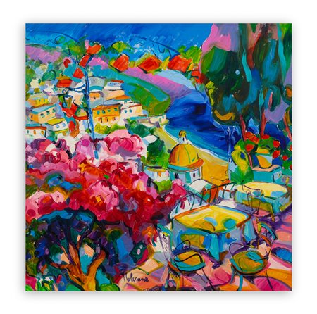 CLAUDIO MALACARNE (1956) - Colori a Positano