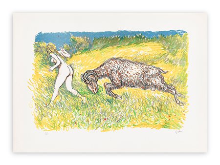 RENATO GUTTUSO (1912-1987) - Ariete, 1977