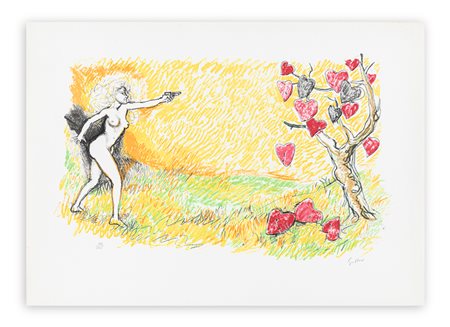 RENATO GUTTUSO (1912-1987) - Sagittario, 1977