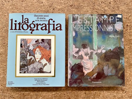 ARTE LITOGRAFICA E STAMPE - Lotto unico di 2 cataloghi