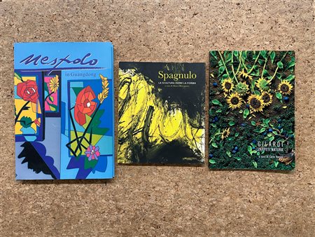 GIUSEPPE SPAGNULO, PIERO GILARDI E UGO NESPOLO - Lotto unico di 3 cataloghi