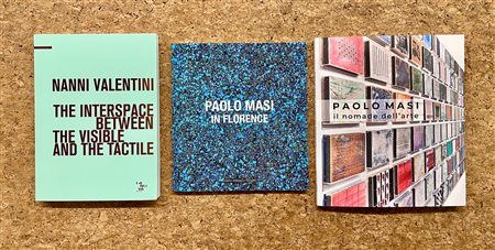 PAOLO MASI E NANNI VALENTINI - Lotto unico di 3 cataloghi