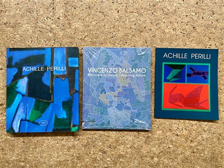 ACHILLE PERILLI E VINCENZO BALSAMO - Lotto unico di 3 cataloghi