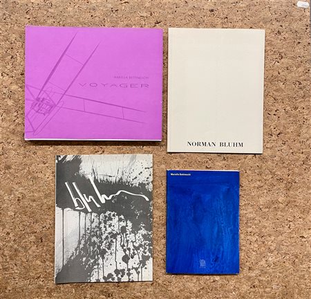 MARIELLA BETTINESCHI E NORMAN BLUHM - Lotto unico di 4 cataloghi