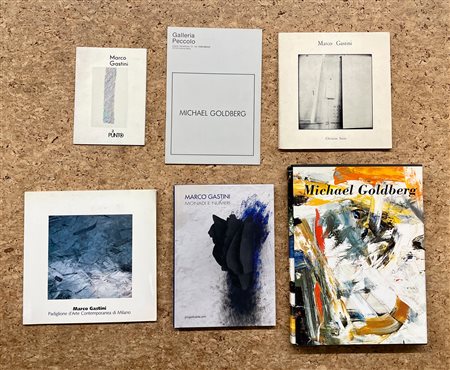 MICHAEL GOLDBERG E MARCO GASTINI - Lotto unico di 6 cataloghi