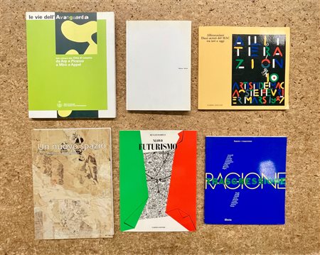 COLLETTIVE D'ARTE DEL DOPOGUERRA - Lotto unico di 6 cataloghi