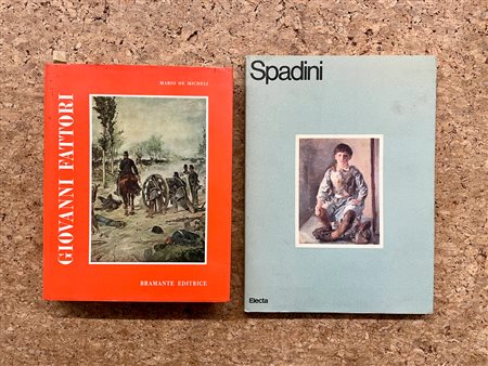 GIOVANNI FATTORI E ARMANDO SPADINI - Lotto unico di 2 cataloghi