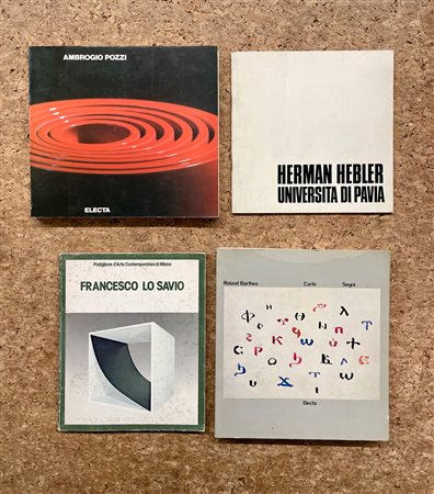 ARTE DEL DOPOGUERRA - Lotto unico di 4 cataloghi