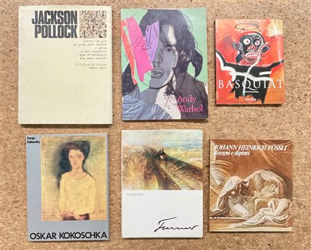 I GRANDI PROTAGONISTI DELLA STORIA DELL'ARTE - Lotto unico di 6 cataloghi