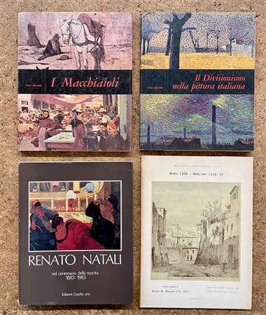 COLLETTIVE D'ARTE DELL'OTTOCENTO - Lotto unico di 4 cataloghi