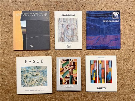 ASTRATTISMO ITALIANO - Lotto unico di 6 cataloghi