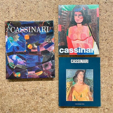 BRUNO CASSINARI - Lotto unico di 3 cataloghi