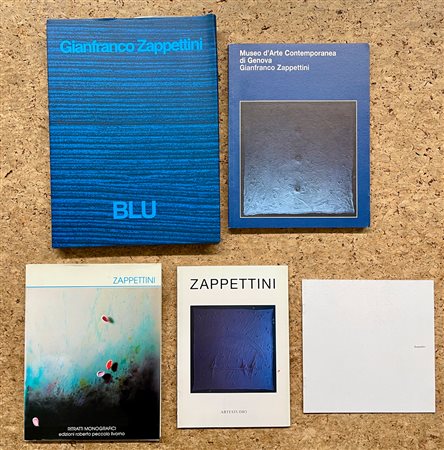 GIANFRANCO ZAPPETTINI - Lotto unico di 5 cataloghi