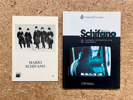 MARIO SCHIFANO - Lotto unico di 2 cataloghi